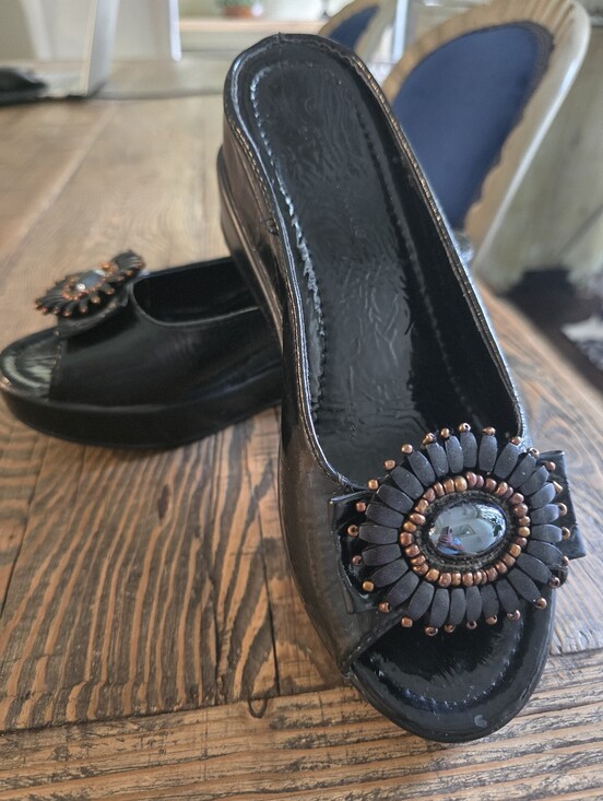Helen'S Heart Shoes - Helen's Heart Bling Wedges W9